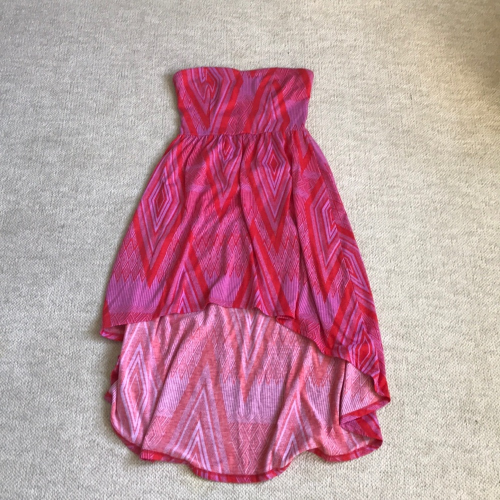Strapless dress